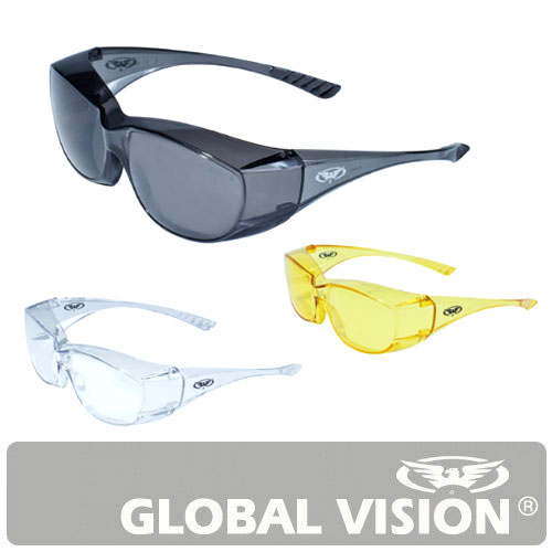 [오버사이트 선글라스]Global Vision 글로벌비전/미국ANSI 기준통과/바이크/자전거/스포츠/선글라스/안경착용자(작은사이즈)